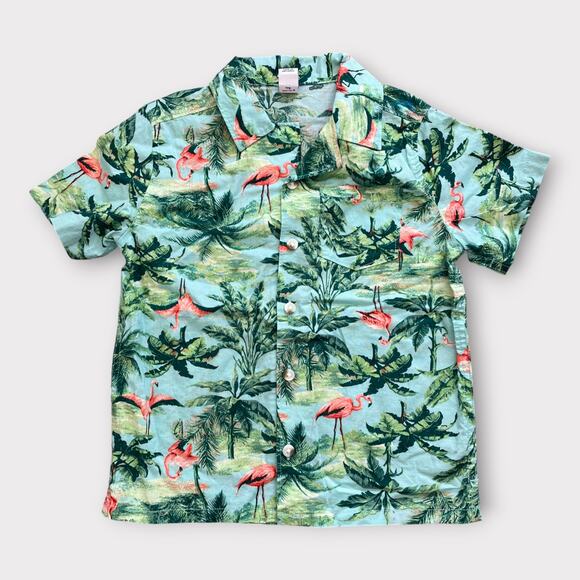 Old Navy Hawaiian Button-Up Tee - Picture 3 of 3